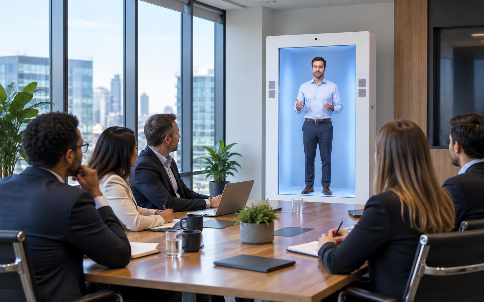 Feelspace CONNECT office to office use case